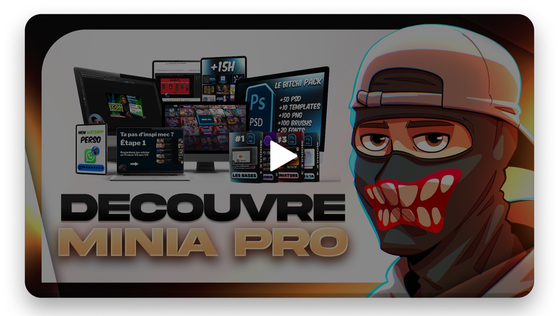 Aper&ccedil;u de la formation minia.pro